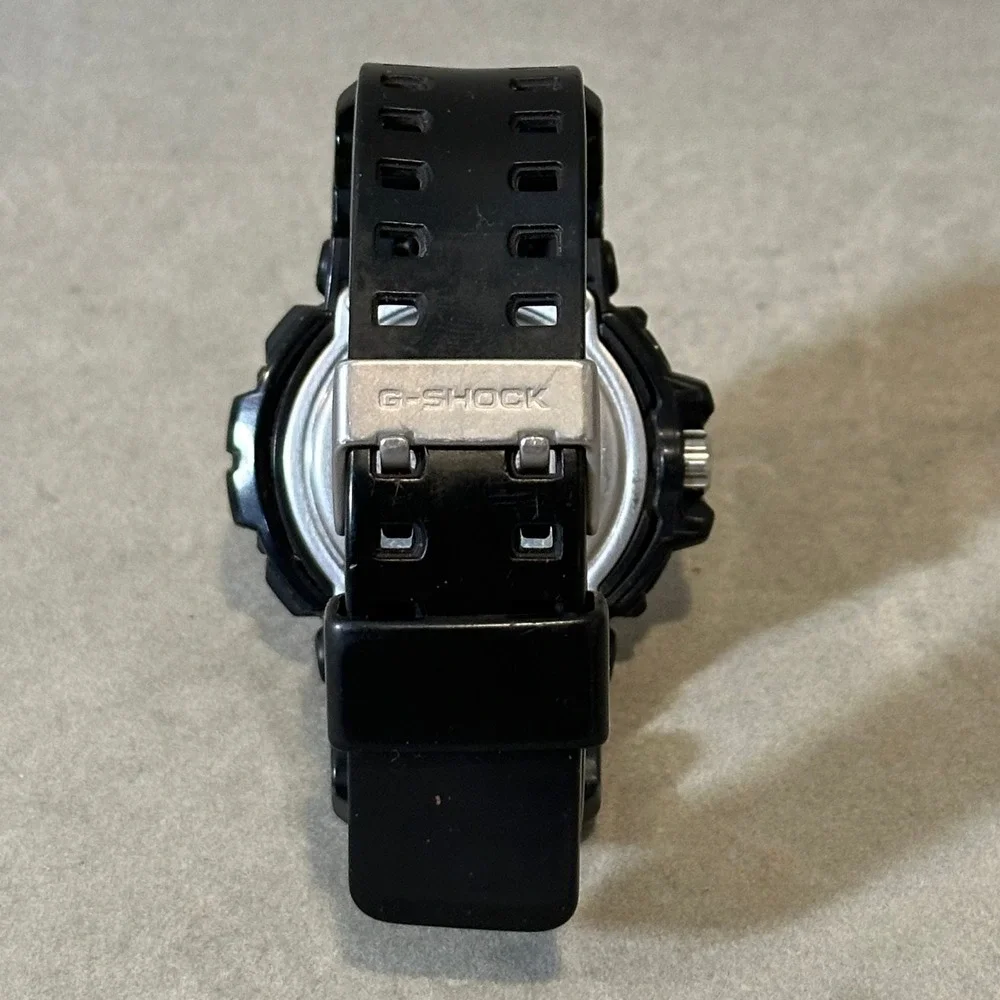 Casio G-Shock GA-150-1A Black Resin Men's Analog Digital Watch‎ WR20BAR
